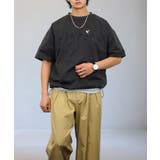 ルーズフィット グラフィック 半袖Tシャツ 短丈可能 ドロスト 刺繍ロゴT | GROOVY STORE | 詳細画像11 