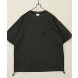 ルーズフィット グラフィック 半袖Tシャツ 短丈可能 ドロスト 刺繍ロゴT | GROOVY STORE | 詳細画像20 