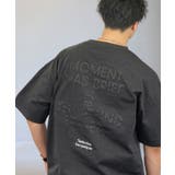 ブラック系 | ルーズフィット グラフィック 半袖Tシャツ | GROOVY STORE