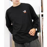 ワイドシルエット ワンポイント長袖Tシャツ ロンT | GROOVY STORE | 詳細画像20 