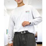 ワイドシルエット ワンポイント長袖Tシャツ ロンT | GROOVY STORE | 詳細画像27 