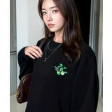 刺繍 ワンポイント 裏起毛 スウェットトレーナー | GROOVY STORE | 詳細画像12 