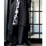 ルーズシルエット ワイドパンツ レイヤード ドレープ 袴 パンツ | GROOVY STORE | 詳細画像6 