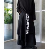 ルーズシルエット ワイドパンツ レイヤード ドレープ 袴 パンツ | GROOVY STORE | 詳細画像8 