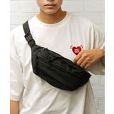ブラック | 軽量 ショルダーバッグ ボディバッグ ウエストバッグ | GROOVY STORE