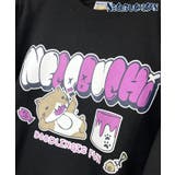 【裏起毛】ねこぶちさん 裏起毛 トレーナー 「バブルロゴペイント」 | GROOVY STORE | 詳細画像3