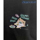【猫渕さん】ねこぶちさん ワンポイント 刺繍 ロンT | GROOVY STORE | 詳細画像8