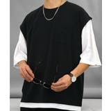 Tシャツ半袖 レイヤード風Tシャツ ジョーゼット | GROOVY STORE | 詳細画像4