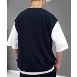 Tシャツ半袖 レイヤード風Tシャツ ジョーゼット | GROOVY STORE | 詳細画像6