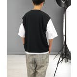 Tシャツ半袖 レイヤード風Tシャツ ジョーゼット | GROOVY STORE | 詳細画像9