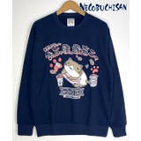 ねこぶちさん裏毛トレーナー「食っちゃ寝最高ニャ」 | GROOVY STORE | 詳細画像11 