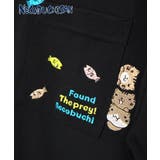 ねこぶちさん ポケット 刺繍 | GROOVY STORE | 詳細画像2