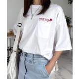 刺繍 オーバーサイズ TシャツTシャツ半袖 | GROOVY STORE | 詳細画像5