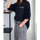 刺繍 オーバーサイズ TシャツTシャツ半袖 | GROOVY STORE | 詳細画像8