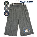 グレー杢 | ねこぶちさん 接触冷感 ショートパンツ | GROOVY STORE