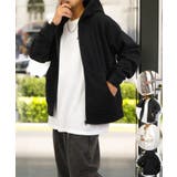 ブラック | 【無地】ジップ パーカー トップス ニット フリース パーカー ジップアップ | GROOVY STORE