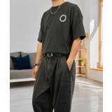 【オーバーサイズ】Tシャツ半袖 刺繍 Tシャツ ロゴ サークル | GROOVY STORE | 詳細画像8