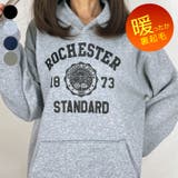 杢グレー | パーカー 裏起毛 トップス | GROOVY STORE