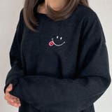 トレーナー スマイル 裏起毛 | GROOVY STORE | 詳細画像1
