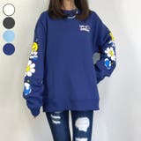 インディゴ | スマイル トレーナー BIG | GROOVY STORE