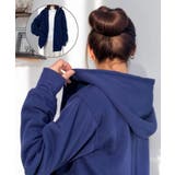 ネイビー | 【新色追加】【無地】ジップ パーカー M | GROOVY STORE