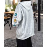 3種類のデザイン 裏起毛 ジップパーカー | GROOVY STORE | 詳細画像10