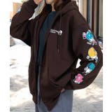 3種類のデザイン 裏起毛 ジップパーカー | GROOVY STORE | 詳細画像55