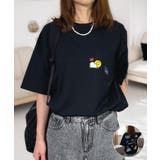 ブラック-スマイル2 | 追加入荷白Tシャツ 黒TシャツTシャツ半袖 オーバーサイズ | GROOVY STORE