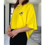イエロー-サメ | Tシャツ 刺繍 Tシャツ | GROOVY STORE