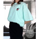 ミント-ペンギン | Tシャツ 刺繍 Tシャツ | GROOVY STORE