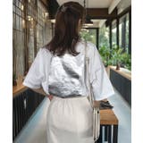 グラフィック Tシャツ 半袖 箔プリント ロゴ | GROOVY STORE | 詳細画像2 