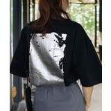 グラフィック Tシャツ 半袖 箔プリント ロゴ | GROOVY STORE | 詳細画像6 