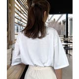 上品ロゴ フロッキー Tシャツ グラフィック Tシャツ 半袖 プリントT | GROOVY STORE | 詳細画像2 