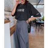 上品ロゴ フロッキー Tシャツ グラフィック Tシャツ 半袖 プリントT | GROOVY STORE | 詳細画像31 