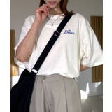 ワイド Tシャツ サガラ刺繍 Tシャツ 半袖 アニマル ロゴ キャラクターT | GROOVY STORE | 詳細画像1