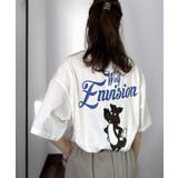 ワイド Tシャツ サガラ刺繍 Tシャツ 半袖 アニマル ロゴ キャラクターT | GROOVY STORE | 詳細画像13