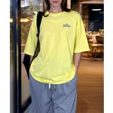 ワイド Tシャツ サガラ刺繍 Tシャツ 半袖 アニマル ロゴ キャラクターT | GROOVY STORE | 詳細画像7