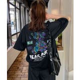 【オーバーサイズ】Tシャツ半袖 立体プリント バックプリント | GROOVY STORE | 詳細画像4 