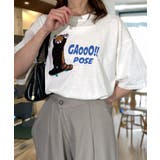 ワイド Tシャツ サガラ刺繍 Tシャツ 半袖 アニマル ロゴ キャラクターT | GROOVY STORE | 詳細画像10