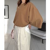 【オーバーサイズ】シャツ切替 Tシャツ半袖 ジョーゼット #無地 | GROOVY STORE | 詳細画像7 