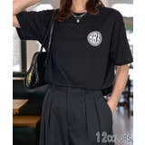 ブラック-2 | ワンポイント Tシャツ半袖 ロゴ Tシャツ 大人カジュアル | GROOVY STORE