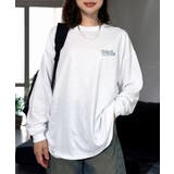 【ワイド】サークル サガラ刺繍 ロンｔ 長袖Tシャツ ワンポイント | GROOVY STORE | 詳細画像3 