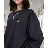 【ワイド】黒ネコ ロンｔ 長袖Tシャツ ワンポイント  | GROOVY STORE | 詳細画像13 