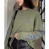 【袖ロゴ】オバケプリント ロンｔ 長袖Tシャツ ワンポイント グラフィックt | GROOVY STORE | 詳細画像7 