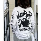 スプレー風プリント ロンｔ 長袖Tシャツ | GROOVY STORE | 詳細画像10 