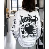 スプレー風プリント ロンｔ 長袖Tシャツ | GROOVY STORE | 詳細画像2 