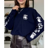 スプレー風プリント ロンｔ 長袖Tシャツ | GROOVY STORE | 詳細画像16 