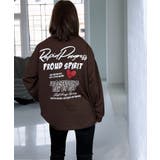 ハート プリント ロンｔ 長袖Tシャツ 刺繍 ワンポイント グラフィックt | GROOVY STORE | 詳細画像13 