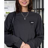 ハート 2か所刺繍 長袖Tシャツ 白 黒 ロンT | GROOVY STORE | 詳細画像23