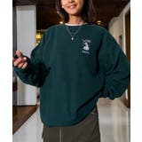 ワイド フリース 刺繍 トレーナー 裏起毛 ゴースト オバケ  | GROOVY STORE | 詳細画像16 